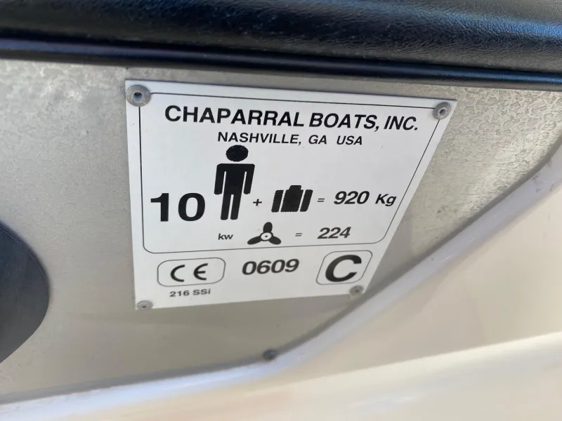 Chaparral 216 SSi 2009