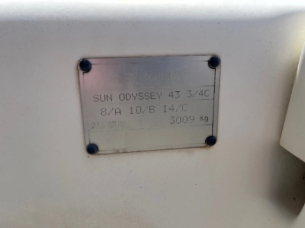 Jeanneau Sun Odyssey 43 2003