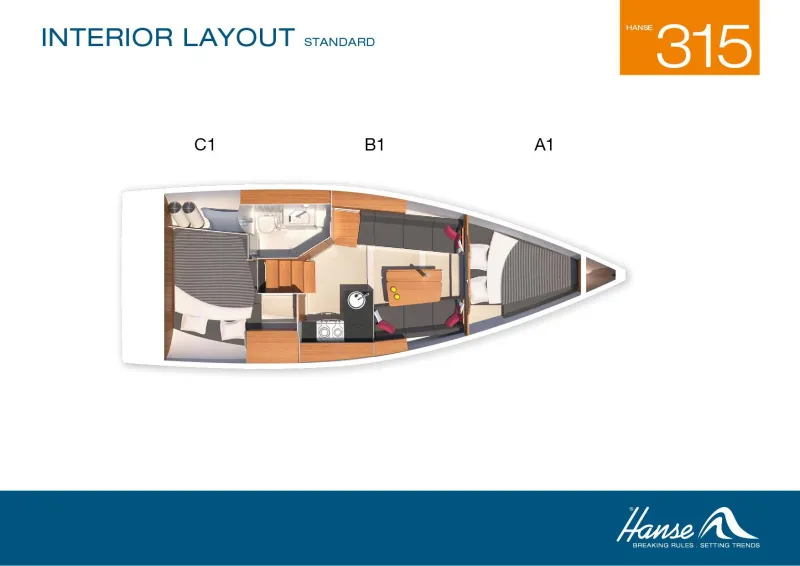 Hanse 315 2025