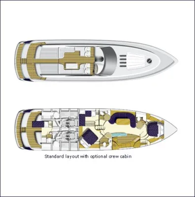 Foto del barco Princess V65 2003