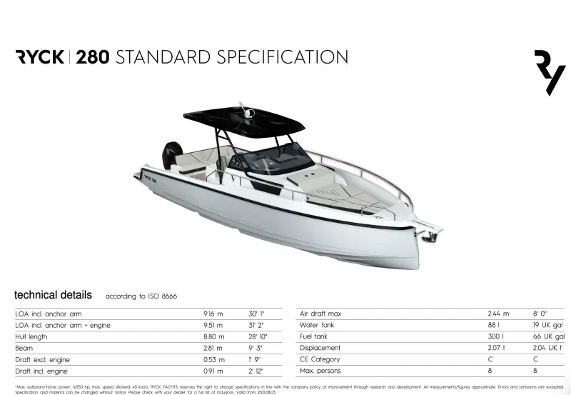 RYCK 280 2024