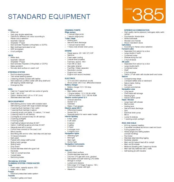 Hanse 385 2012
