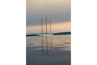 Foto del barco De Vries Lentsch Three Mast Schooner 1959