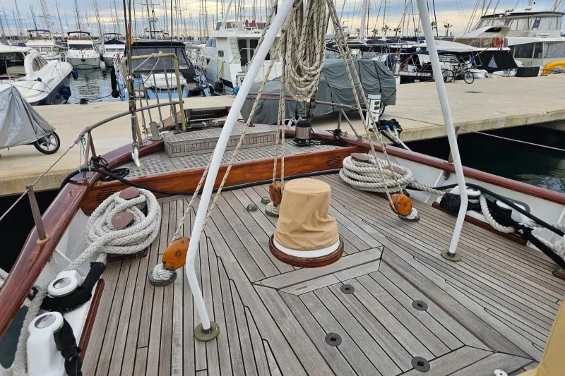 De Vries Lentsch Three Mast Schooner 1959