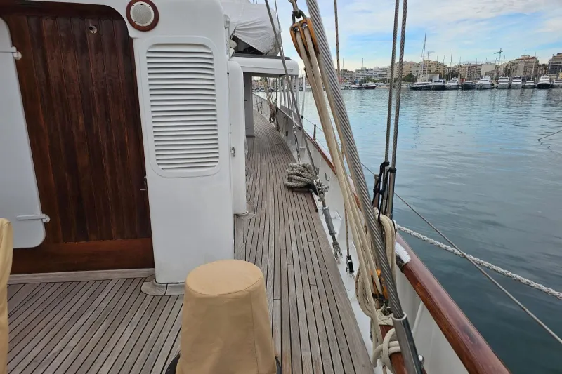 De Vries Lentsch Three Mast Schooner 1959