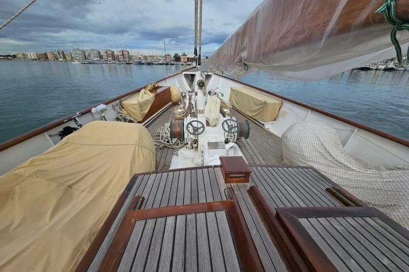 De Vries Lentsch Three Mast Schooner 1959