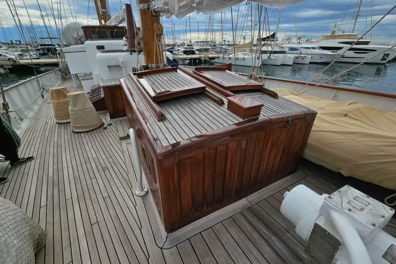 De Vries Lentsch Three Mast Schooner 1959