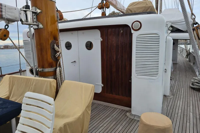 De Vries Lentsch Three Mast Schooner 1959