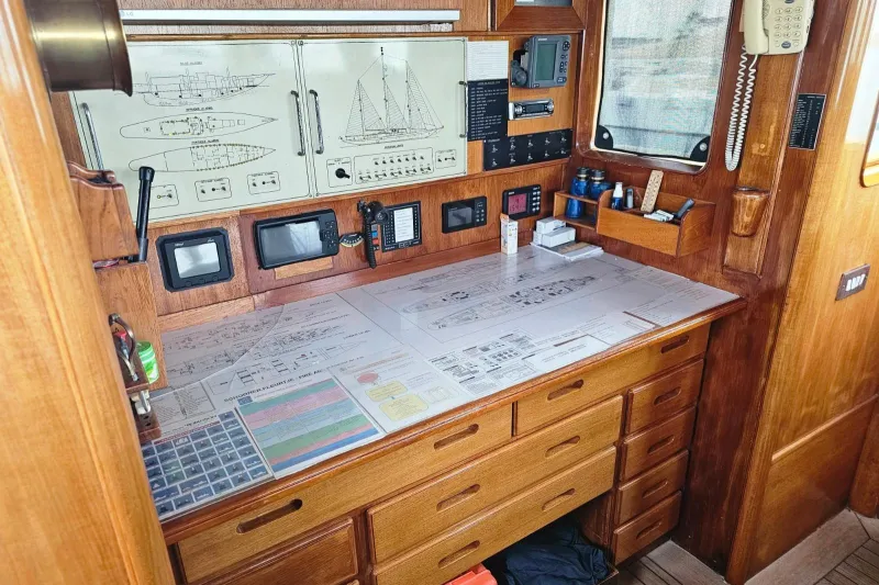 De Vries Lentsch Three Mast Schooner 1959