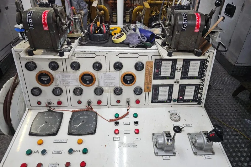 De Vries Lentsch Three Mast Schooner 1959