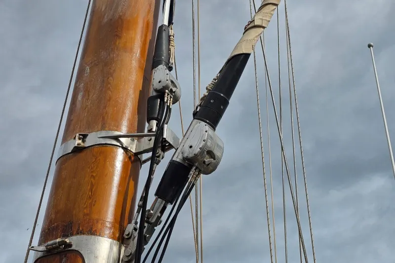 De Vries Lentsch Three Mast Schooner 1959