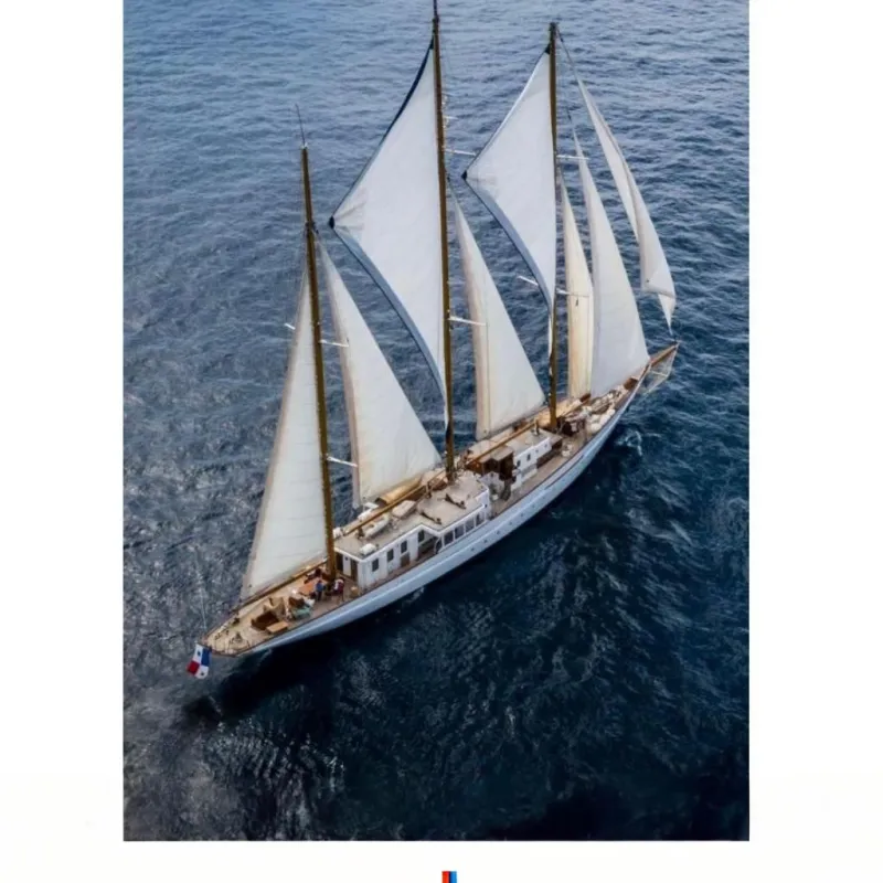 De Vries Lentsch Three Mast Schooner 1959